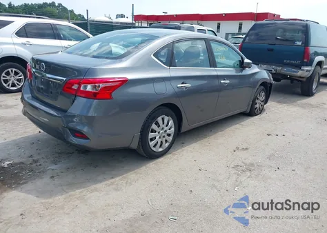 2018 Nissan Sentra S z USA, uszkodzony, nr VIN 3N1AB7AP2JY318019